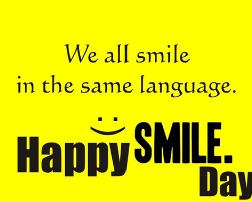 Smile! And have courage and always be kind Image
