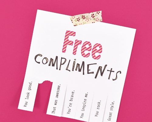 Can you accept a compliment? Image