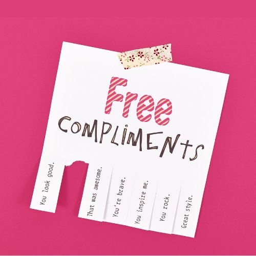 Can you accept a compliment? Image